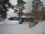  - подъезд зимой к ПЧ-38 города Сортавала